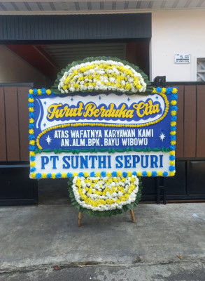 Papan Bunga Duka di Lembata